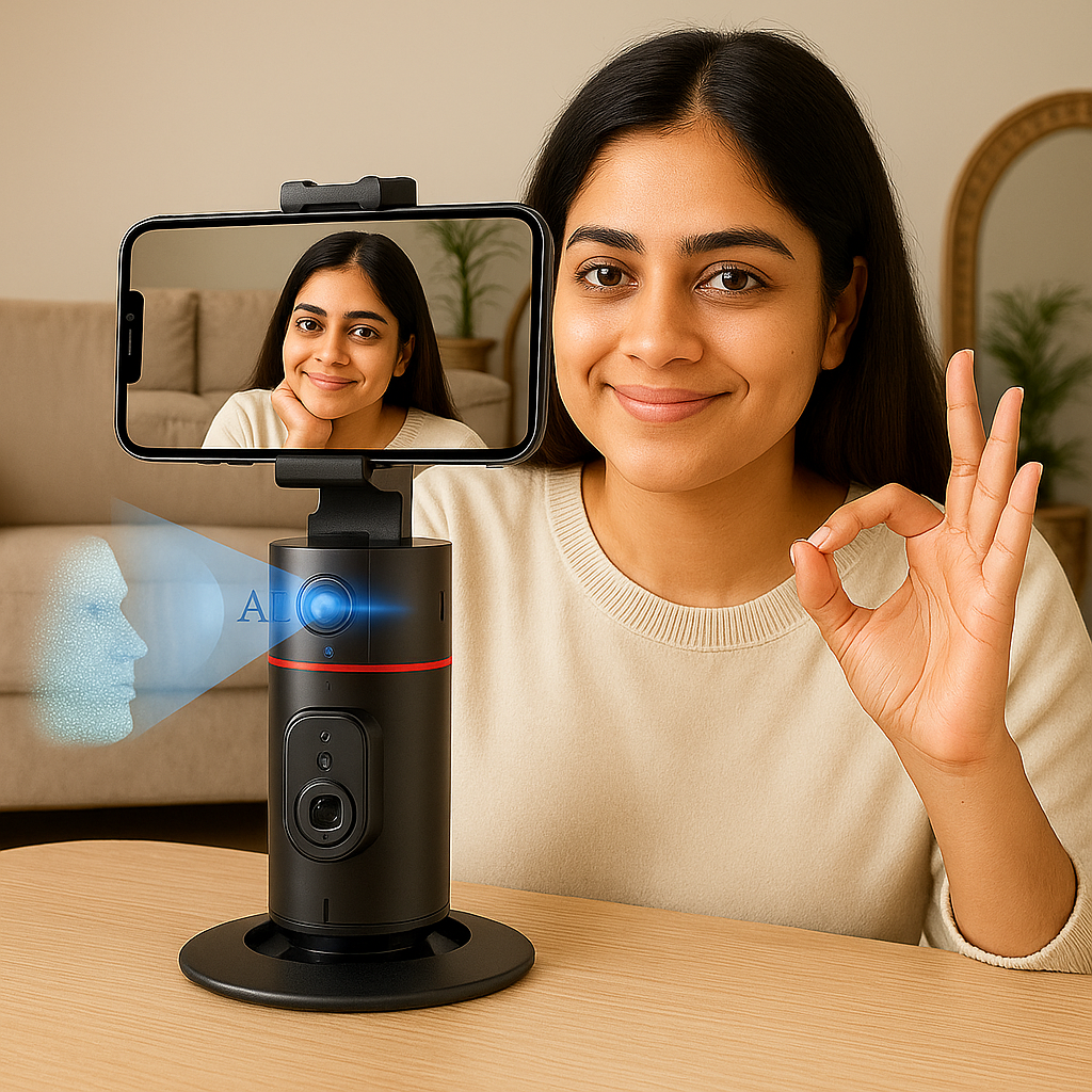 WeCool Ai Powered Auto Face Tracking Tripod,Gimbal Stabilizer