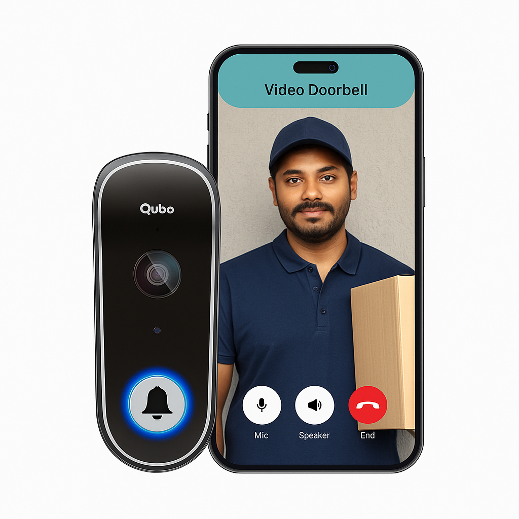 Qubo Smart WiFi Video Doorbell